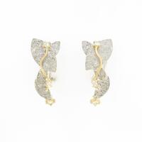 K18WG／K14WG／K18YG ダイヤモンドイヤリング