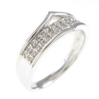 K18WG ダイヤモンドリング