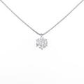 【リメイク】プラチナダイヤモンドネックレス 1．017ct・H・I1・VG