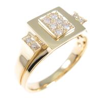 【リメイク】K18YG ダイヤモンドリング