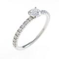 カルティエ エタンセル リング 0．20ct・D・VVS2・3EXT