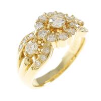 K18YG ダイヤモンドリング