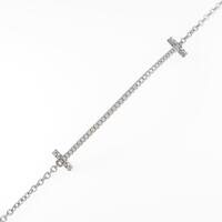 ティファニー Tスマイル ブレスレット