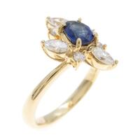 K18YG サファイヤリング