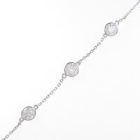 【リメイク】プラチナダイヤモンドブレスレット 2．027ct・G・SI2・3EXT