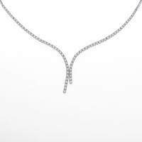 750WG ダイヤモンドネックレス