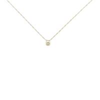 K18YG ダイヤモンドネックレス