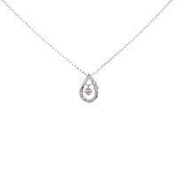 4゜C ホワイトトパーズネックレス