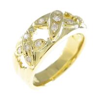 K18YG ダイヤモンドリング