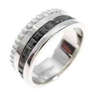 ブシュロン キャトル ブラック スモール リング