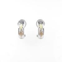 K14WG／K18YG／K18PG クロス ピアス