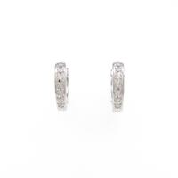 PT ハート ダイヤモンドピアス