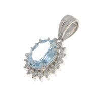 PT アクアマリンペンダント