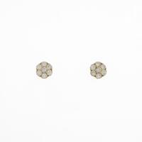 ポンテヴェキオ フラワー ダイヤモンドピアス