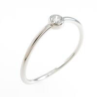 ティファニー ウェーブシングルロウ リング