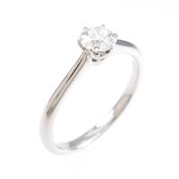 【リメイク】プラチナダイヤモンドリング 0．317ct・E・IF・EXT H＆C