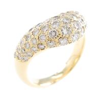 K18YG ダイヤモンドリング