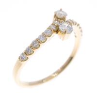 【リメイク】K18YG ダイヤモンドリング