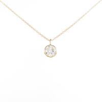 【リメイク】K18YG ダイヤモンドネックレス 0．537ct・H・I・GOOD