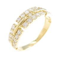 K18YG ダイヤモンドリング