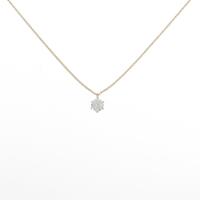 【リメイク】K18YG ダイヤモンドネックレス 0．336ct・G・VS2・EXT H＆C