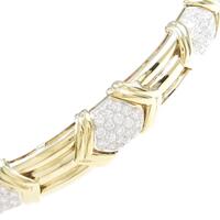 750YG／750WG ダイヤモンドブレスレット