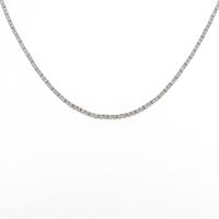 K18WG ダイヤモンドネックレス