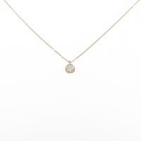 【リメイク】K18YG ダイヤモンドネックレス