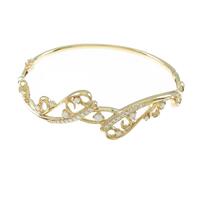 【リメイク】K18YG ダイヤモンドバングル