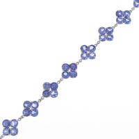 PT フラワー タンザナイトブレスレット