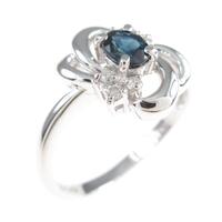 K14WG サファイヤリング