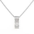 プラチナダイヤモンドネックレス 0．450ct・G・SI2・EXT