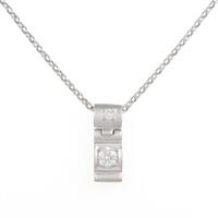 プラチナダイヤモンドネックレス 0．450ct・G・SI2・EXT