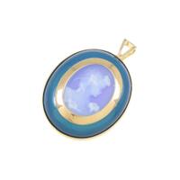 750YG メノウカメオペンダント
