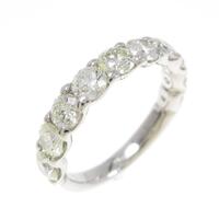 PT ハーフエタニティ ダイヤモンドリング