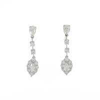 【新品】PT ダイヤモンドピアス