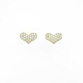 【リメイク】K18YG ハート ダイヤモンドピアス