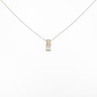 K18PG ダイヤモンドネックレス