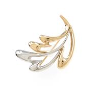 K18YG／PT ブローチ