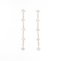 K18PG ダイヤモンドピアス