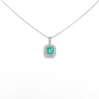 PT エメラルドネックレス