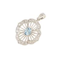 PT アクアマリンペンダント