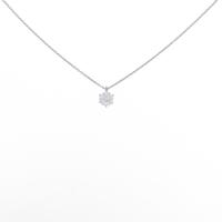 【リメイク】プラチナダイヤモンドネックレス 0．532ct・G・I1・GOOD