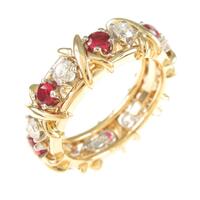 ティファニー 16ストーン リング