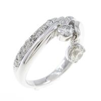 K18WG ダイヤモンドリング