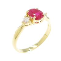 K18YG ルビーリング