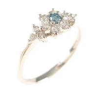 PT フラワー ダイヤモンドリング