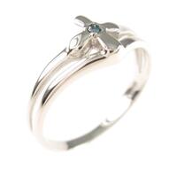 K14WG ダイヤモンドリング