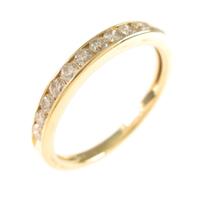 K18YG ダイヤモンドリング