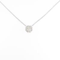 【リメイク】K18WG ダイヤモンドネックレス